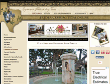 Tablet Screenshot of fredericksburgtexas-online.com